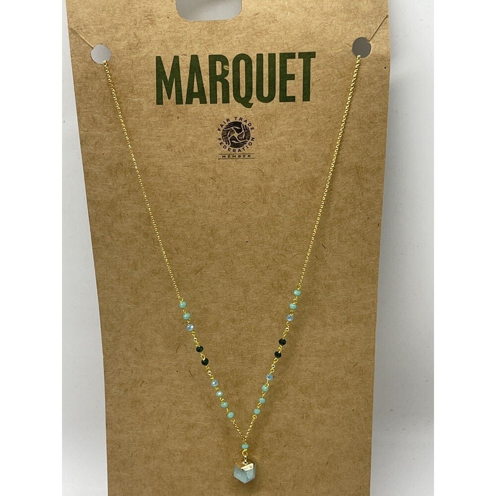 Marquet Nicki Stone Beaded Necklace New